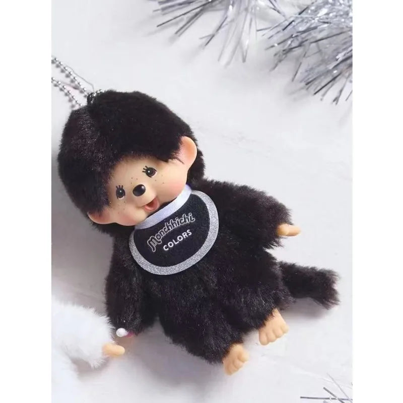 New Anime Monchhichi Pendant Plush Doll Cartoon Cute Monchhichi Standing Transformation Multiple Plush Toys Claw Machine Dolls
